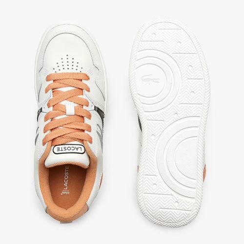 Giày Thể Thao Lacoste L005 Leather Trainers 44SFA0048 291 Màu Trắng Phối Cam Size 37.5-4