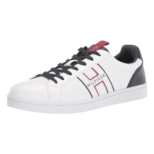 Giày Thể Thao Nam Tommy Hilfiger Men's Lewly Casual Sneaker Màu Trắng Size 9.5 US