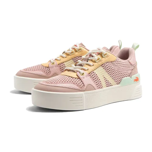 Giày Lacoste Nữ - Giày Thể Thao Nữ Lacoste L002 Leather Tonal Trainers LAC45CFA0033 Màu Hồng Size 36 - Vua Hàng Hiệu