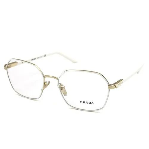 Kính Mắt Cận Nữ Prada VPR55Y LFB-1O1 Màu Trắng Vàng