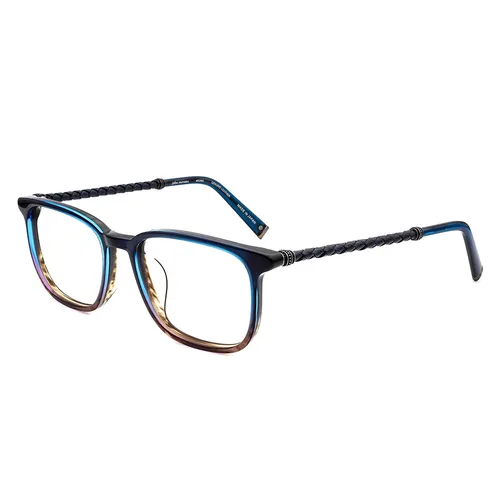 Kính mắt Navy gradient Mỹ - Kính Mắt Cận Unisex John Varvatos Eyeglasses V400 Genuine Leather Navy Gradient Màu Navy Gradient - Vua Hàng Hiệu