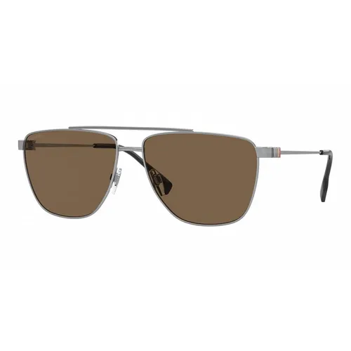 Kính Mát Nam Burberry Sunglasses 0BE3141_10057361.IS Màu Nâu Đậm