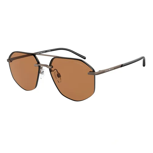 Kính Mát Nam Emporio Armani Fashion Men's Sunglasses 0EA2132_30067359.CS Màu Nâu