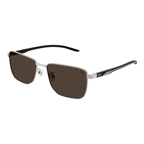 Kính Mát Nam Puma PE0177SA_004.CS Sunglasse Màu Bạc Nâu
