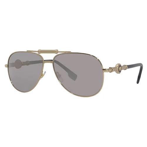 Kính Mát Nam Versace MOD2236 1252/6G 3N (VE2236) Sunglasses Màu Xám Vàng