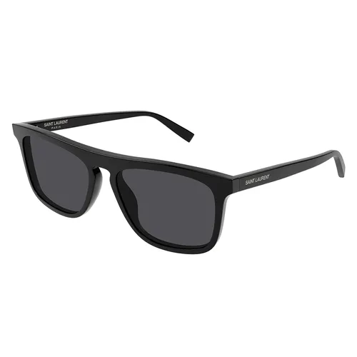 Kính Mát Nam Yves Saint Laurent YSL SL586_001.IS Sunglasses Màu Xám Đen