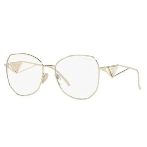 Kính Mát Nữ Prada Sunglasses PR57YS ZVN-08N Màu Vàng Nhạt