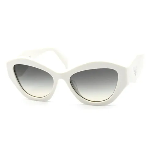 Kính Mát Nữ Prada Sunglasses SPR07Y-F 142-130 Màu Xám Trắng