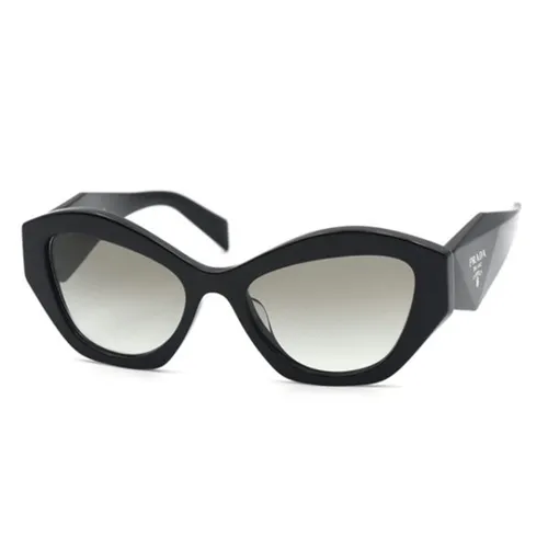 Kính Mát Nữ Prada Sunglasses SPR07Y-F 1AB-0A7 2N Màu Xám Đen
