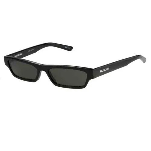 Kính Mát Unisex Balenciaga BB0075S 001 Màu Đen Xám