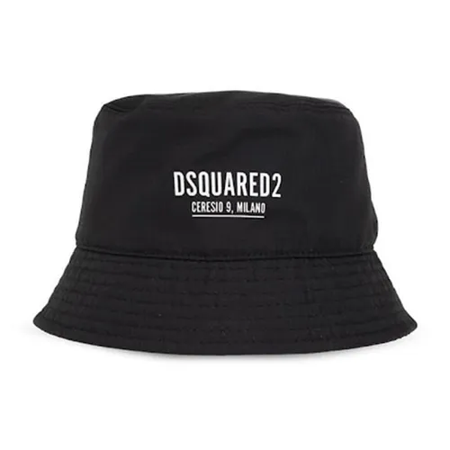 Mũ Dsquared2 Bucket Hat HAM0031 Màu Đen Size S - Mũ nón - Vua Hàng Hiệu