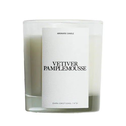 Nến Thơm Zara Emotion Vetiver Pamplemousse Candle 200g Vua Hàng Hiệu