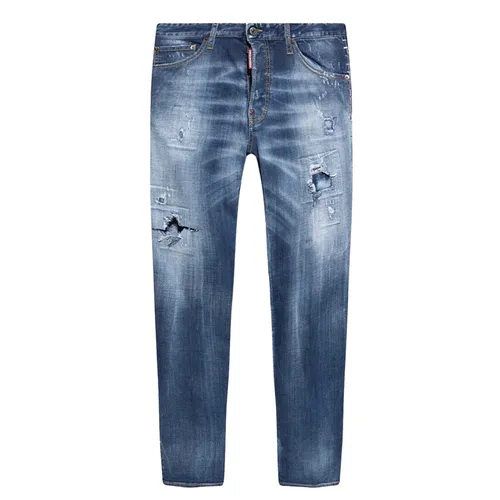 Quần Jean Nam Dsquared2 Coolguy S74LB1257S30664470 Màu Xanh Size 46 - Thời trang - Vua Hàng Hiệu