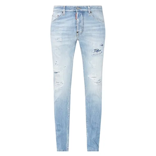 DSquared2 Nam Xanh nhạt - Quần Jean Nam Dsquared2 Light Blue LA Wash Cool Guy Fit S71LB1038 S30309 Màu Xanh Nhạt - Vua Hàng Hiệu