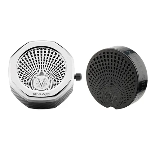 Set Nước Hoa Ô Tô Dr. Vranjes Firenze Case Chrome Và Lõi Peonia Black Jasmine