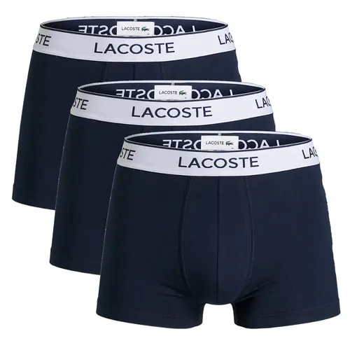 Thời trang Lacoste Quần lót - Set 3 Quần Lót Nam Lacoste Boxer 5H8621 00 166 Màu Xanh Đen Size S - Vua Hàng Hiệu