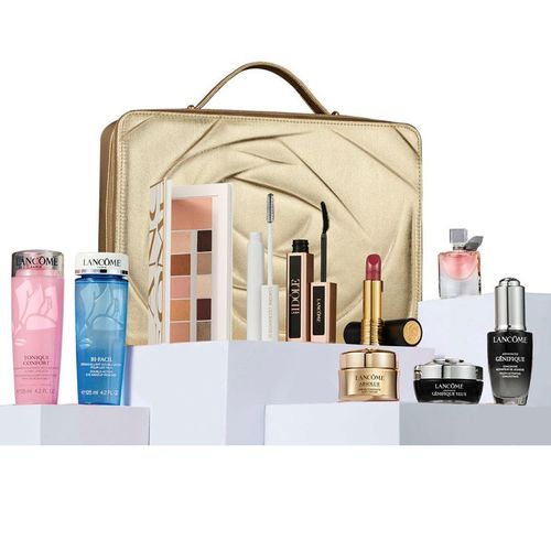 Set Trang Điểm Và Dưỡng Da Lancôme Holiday Beauty Box 2023 10 Món
