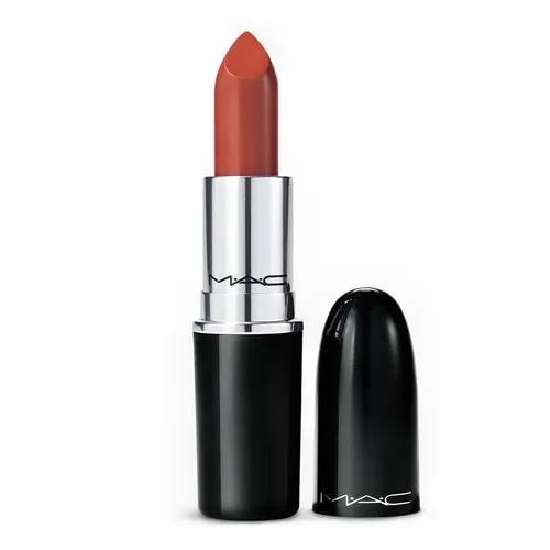 Son Mac Lustreglass Lipstick 544 Business Casual Màu Đỏ Hồng Đất - Son Môi - Vua Hàng Hiệu