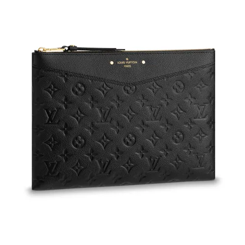 Louis Vuitton - Túi Cầm Tay Louis Vuitton LV Daily Pouch M62937 Màu Đen - Vua Hàng Hiệu