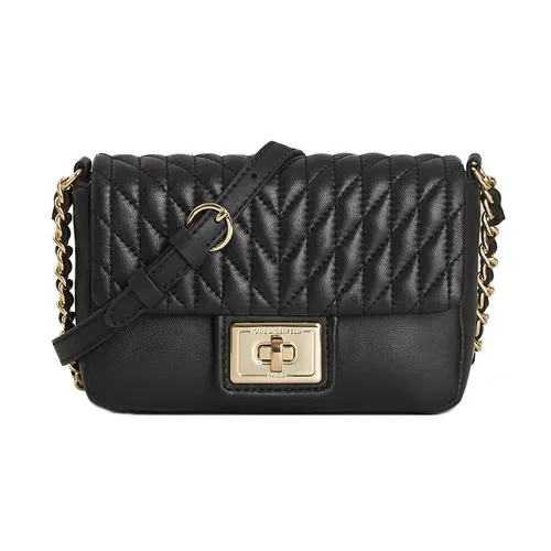 Túi Đeo Chéo Nữ Karl Lagerfeld Agyness Lamb Crossbody Màu Đen