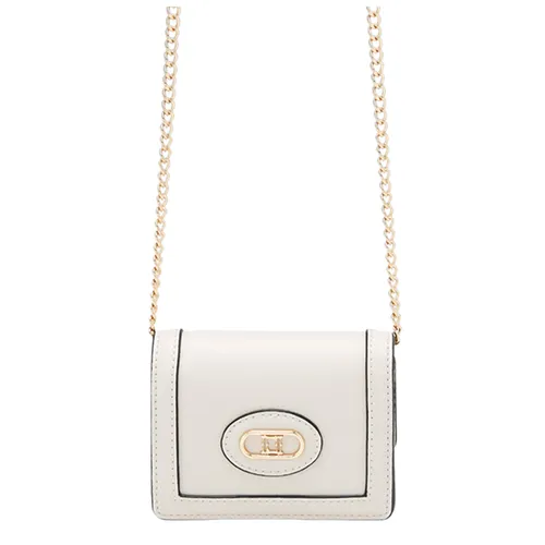Túi Đeo Chéo Nữ Lyn Cheri Card Pocket Wallets White LL23FWS105 Màu Trắng