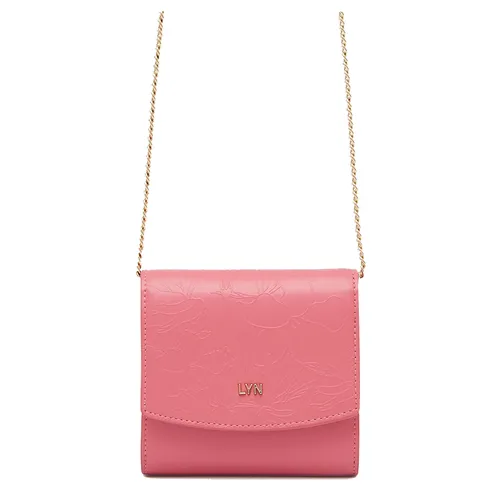 Túi Đeo Chéo Nữ Lyn Gale Wallets On Chain LL23WWF003 Pink Màu Hồng