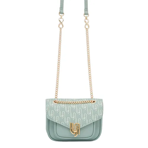 Túi Đeo Chéo Nữ Lyn Infinite Pillow Shoulder Bags Green LL23MBF074 Màu Xanh