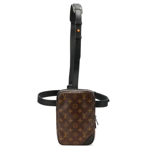 Túi xách - Túi Đeo Hông Louis Vuitton LV Monogram Utility Side Bag Màu Nâu - Vua Hàng Hiệu
