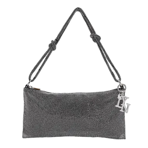 Túi Đeo Vai Nữ Lyn Starry Crystal Shoulder Bags LL23WBF086 Grey Màu Xám