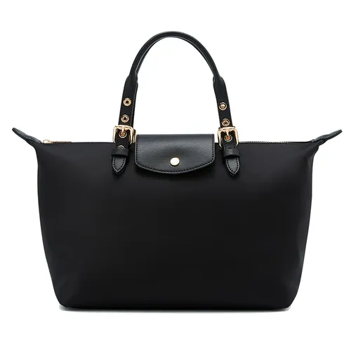 Túi Xách Nữ Lyn Braylynn Top Handle M Handbags Black LL23FBF179 Màu Đen