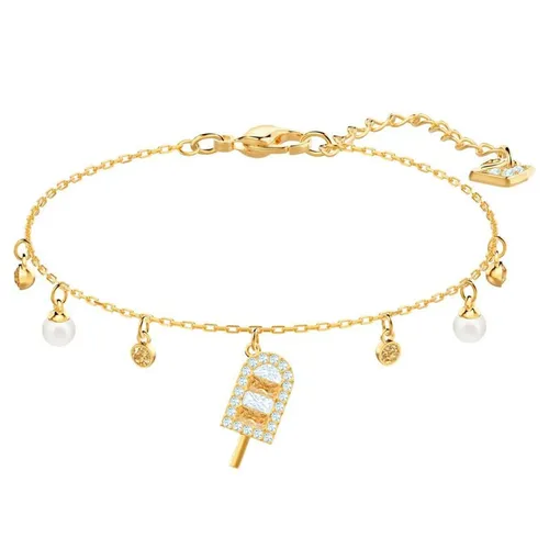 Vòng Đeo Tay Nữ Swarovski Ice Cream Bracelet 5465411 Màu Vàng