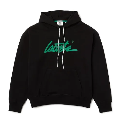 Thời trang Lacoste Áo Hoodie - Áo Hoodie Lacoste Live Loose Fit SH2778 Màu Đen Size S - Vua Hàng Hiệu