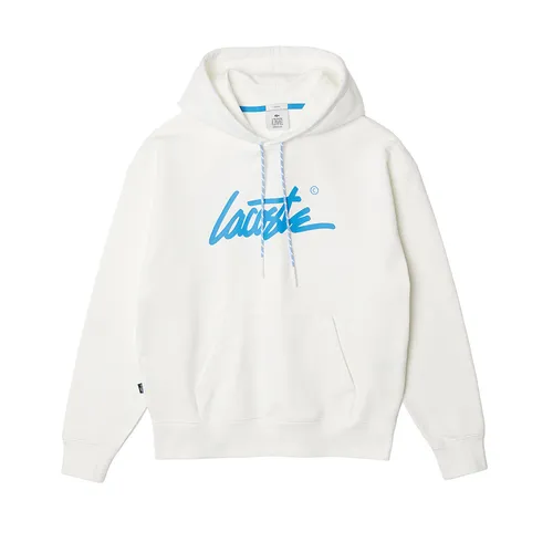 Thời trang Lacoste Áo Hoodie - Áo Hoodie Lacoste Live Loose Fit SH2778 Màu Trắng XS - Vua Hàng Hiệu