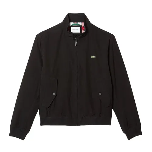 Áo Khoác Nam Lacoste Water-Repellent Light Twill Jacket Màu Đen