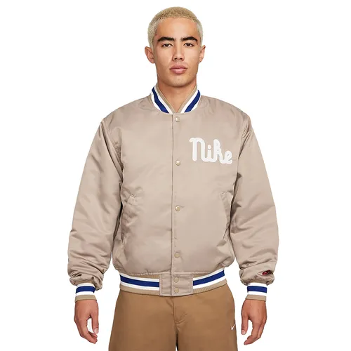 Nike - Áo Khoác Nam Nike Dugout Men's Loose Satin Jacket FQ7970 247 Màu Kaki Size S - Vua Hàng Hiệu