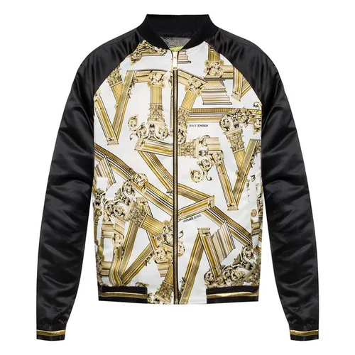 Áo Khoác Nam Versace Jeans Couture Multicolour Bomber Jacket With A Printed Pattern Màu Đen Vàng Size 48 - Thời trang - Vua Hàng Hiệu