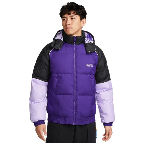 Nike - Áo Khoác Phao Nam Nike LeBron Men's Down Basketball Jacket DQ6141-547 Màu Đen Tím Size S - Vua Hàng Hiệu