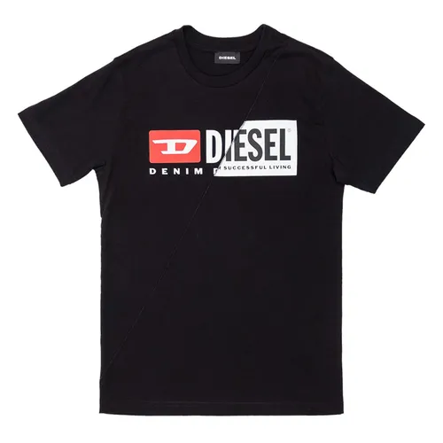 Thời trang Diesel Áo phông - Áo Phông Nam Diesel T-DIEGO-CUTYT-SHIRT-GA04 Tshirt Màu Đen Size L - Vua Hàng Hiệu