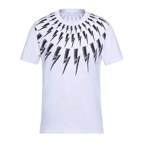 Áo Phông Nam Neil Barrett Tshirt PBJT883S-Q516S526 Màu Trắng Size M - Thời trang - Vua Hàng Hiệu