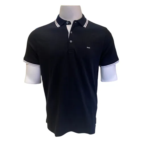 Áo Polo Michael Kors MK KR05FY220B - GA05 Màu Đen Size L