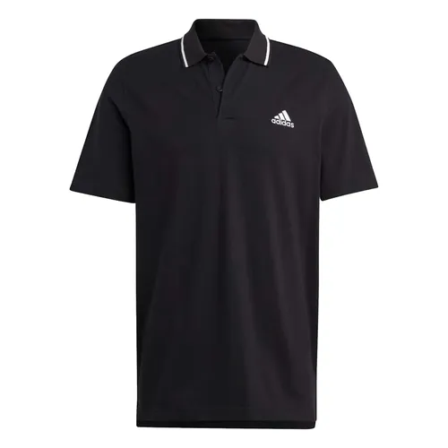 Áo Polo Nam Adidas Piqué Essentials Small Logo Fabric Shirt IC9314 Màu Đen Size S - Thời trang - Vua Hàng Hiệu