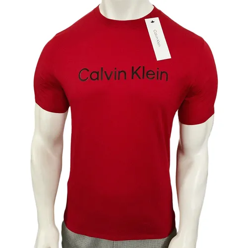Calvin Klein Áo thun - Áo Thun Nam Calvin Klein CK SP40582203 - GC05 Tshirt Màu Đỏ Size XL - Vua Hàng Hiệu