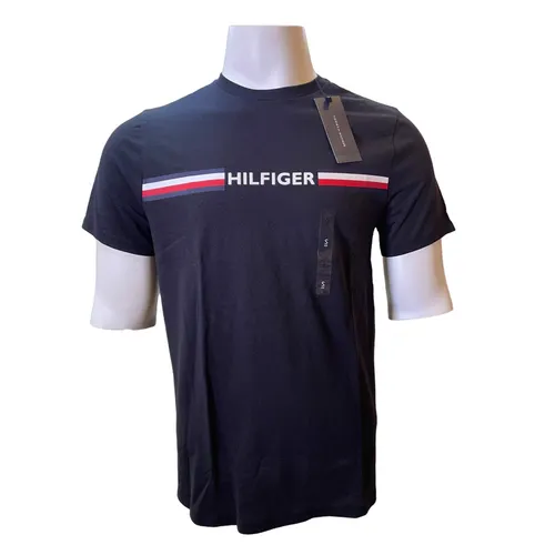 Tommy Hilfiger Đen Áo thun - Áo Thun Nam Tommy Hilfiger 78J5591 050 - GC04 Tshirt Màu Đen Size L - Vua Hàng Hiệu
