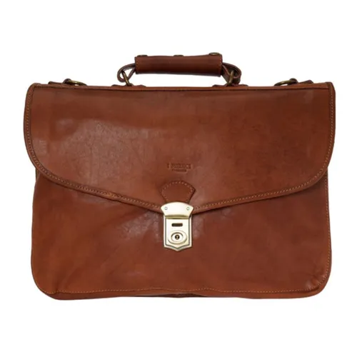 Cặp Xách Tay Nam Medici Of Florence 4000 - Brown Màu Nâu
