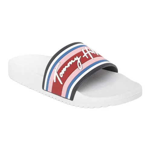 Dép Nam Tommy Hilfiger DARK RED SY Màu Trắng Size 44.5
