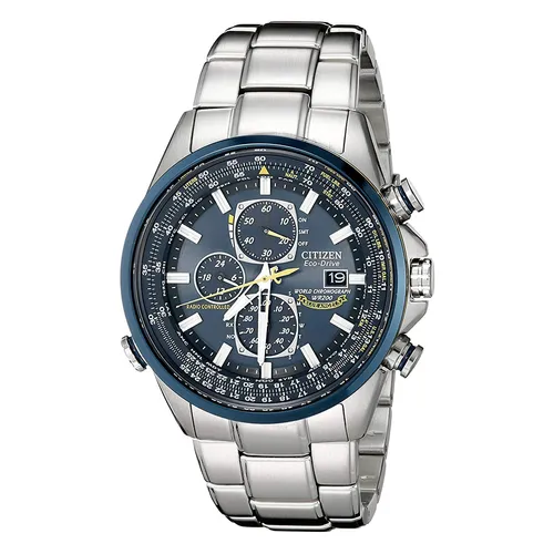 Citizen - Đồng Hồ Nam Citizen World Chronograph A-T Eco-Drive Watch AT8020-54L Màu Bạc - Vua Hàng Hiệu