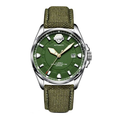 Đồng Hồ Nam Kassaw Watch S15008-1 Màu Xanh Green