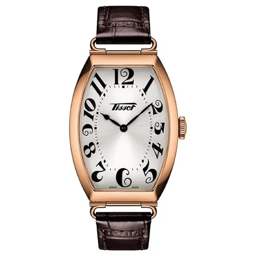 Tissot Nâu bạc Dây da Máy Quartz (Pin) - Đồng Hồ Nam Tissot Heritage Porto T128.509.36.032.00 Màu Nâu Bạc - Vua Hàng Hiệu