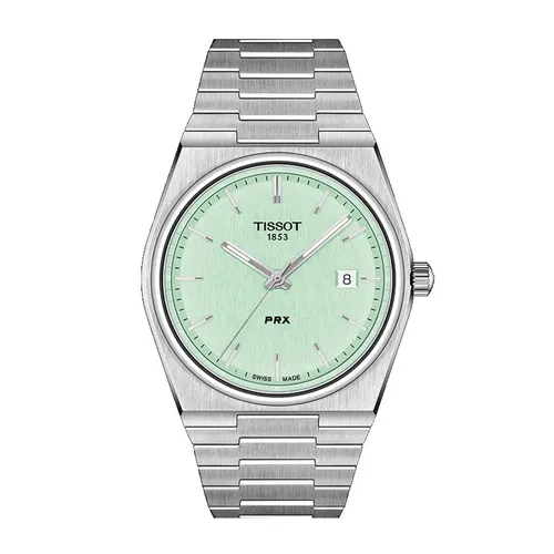 Đồng Hồ Nam Tissot PRX Quartz T137.410.11.091.01 Màu Xanh Bạc