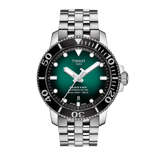 Tissot - Đồng Hồ Nam Tissot Seastar 1000 Powermatic 80 T120.407.11.091.01 Màu Xanh Bạc - Vua Hàng Hiệu